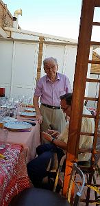 HOMMAGE A N.D. DE SANTA CRUZ A DALIAS DU 7 AU 10 JUIN 2019 (700) REPAS CHEZ ANGE AVANT LE DEPART 
